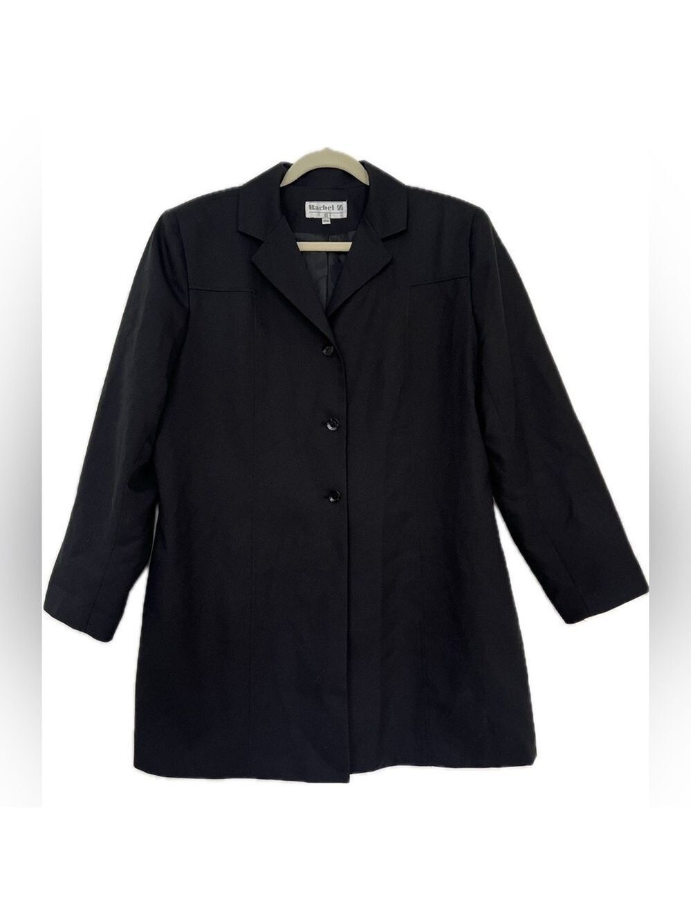 Womens Rachel Z Black Coat in Size 18W